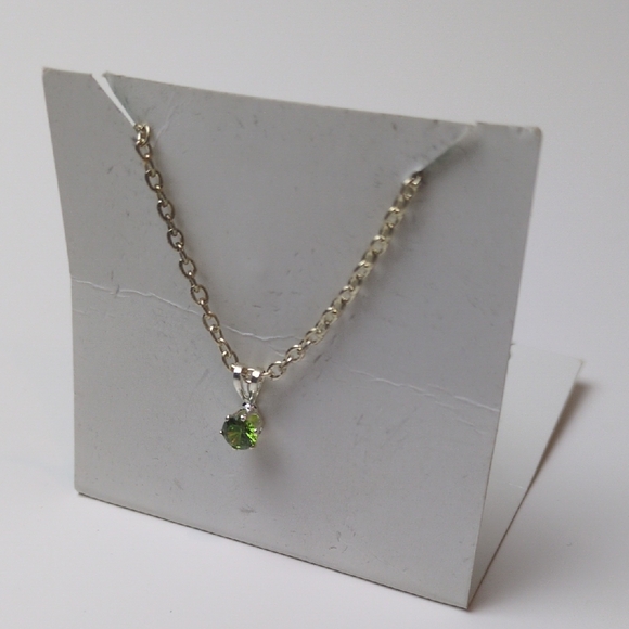 Effy Jewelry - Effy Green Gemstone Gold Tone 19" Necklace New